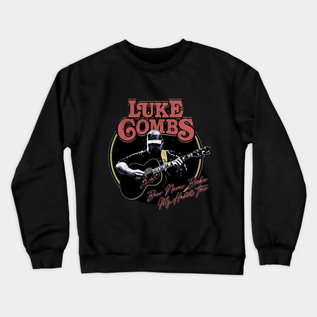 Luke Combs Crewneck Sweatshirt by Daniel Cantrell